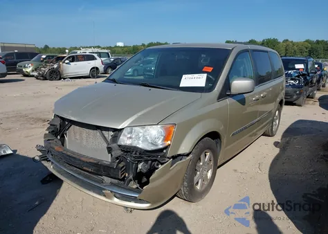 2011 Chrysler Town & Country Touring из США, поврежденный, VIN 2A4RR5DG5BR638376